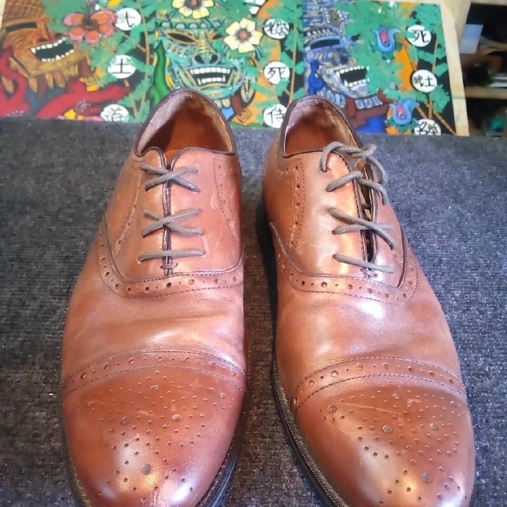 Classic Brown Leather Loafers